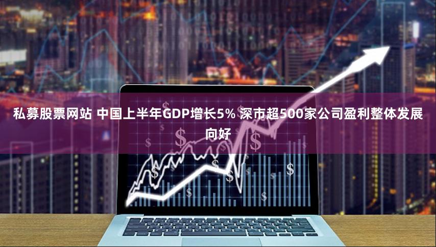 私募股票网站 中国上半年GDP增长5% 深市超500家公司盈利整体发展向好